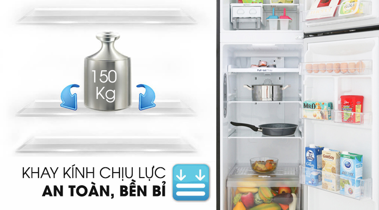 Tủ lạnh LG Inverter 255 lít GN-M255BL - 16