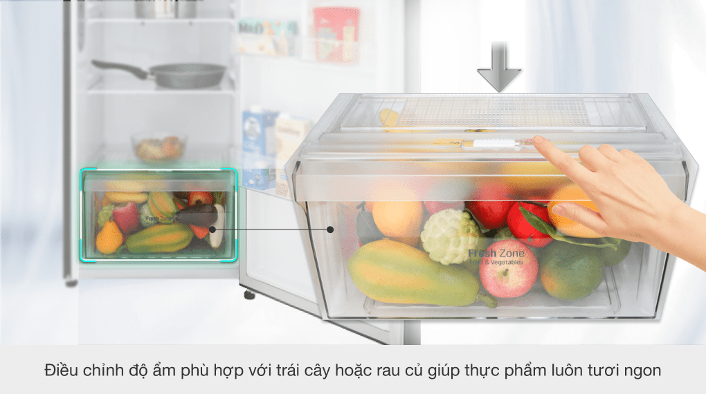 Tủ lạnh LG Inverter 255 lít GN-M255BL