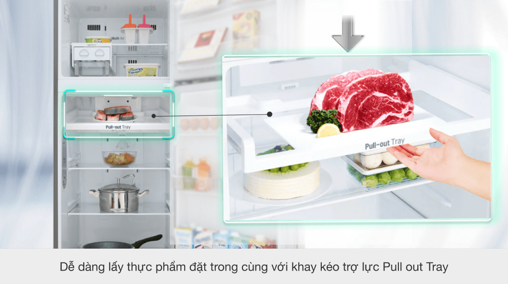 Tủ lạnh LG Inverter 209 lít GN-M208PS