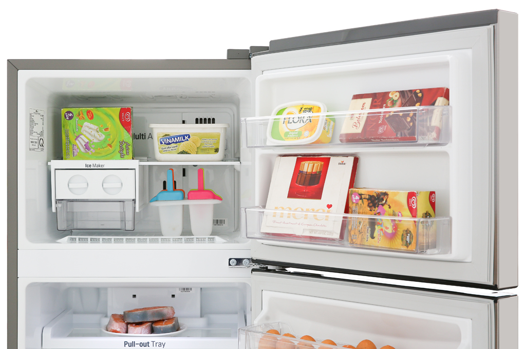 Tủ lạnh LG Inverter 209 lít GN-M208PS Màu Bạc