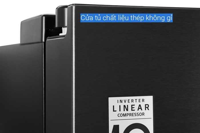 Tủ lạnh LG Inverter 601 lít Side By Side InstaView Door-in-Door GR-X247MC Màu Đen