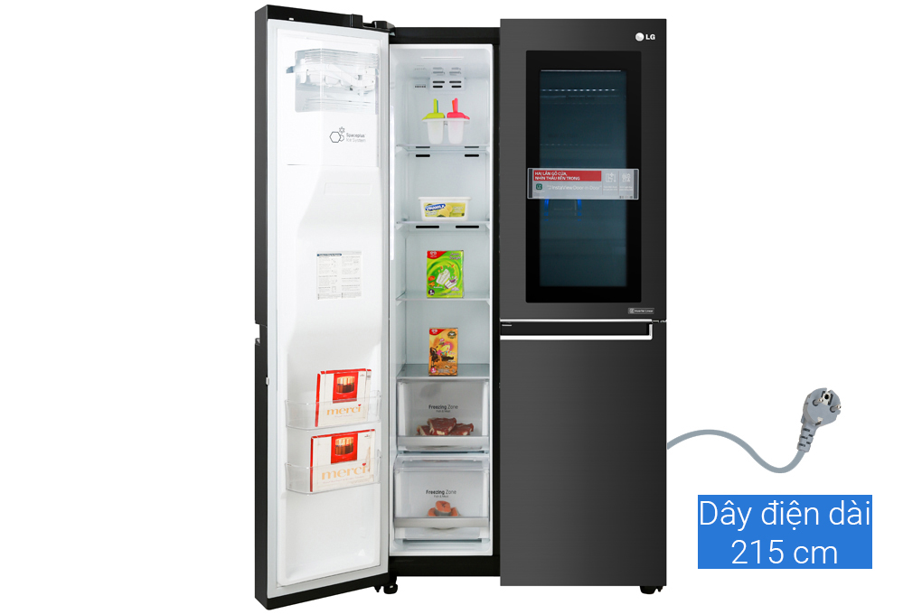 Bán tủ lạnh LG Inverter InstaView Door-in-Door 601 lít GR-X247MC