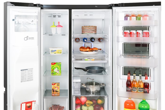 Tủ lạnh LG Inverter 601 lít Side By Side InstaView Door-in-Door GR-X247MC Màu Đen