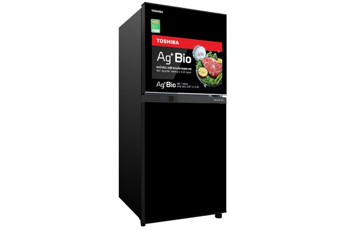 Tủ lạnh Toshiba Inverter 180 lít GR-B22VU UKG Màu Đen