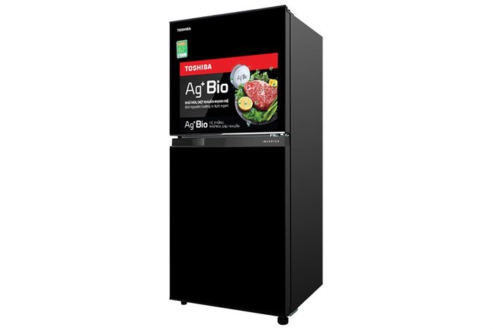 Tủ lạnh Toshiba Inverter 180 lít GR-B22VU UKG Màu Đen