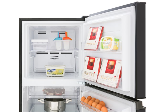 Tủ lạnh Toshiba Inverter 180 lít GR-B22VU UKG Màu Đen