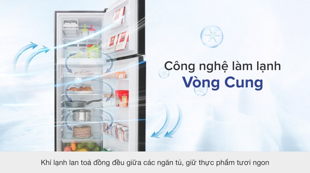 Tủ lạnh Toshiba Inverter 253 lít GR-B31VU UKG