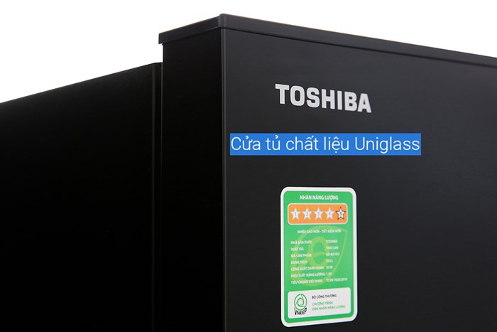 Tủ lạnh Toshiba Inverter 253 lít GR-B31VU UKG Màu Đen