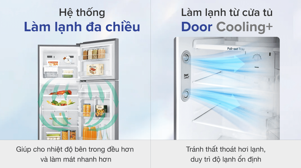 Tủ lạnh LG Inverter 255 lít GN-D255PS