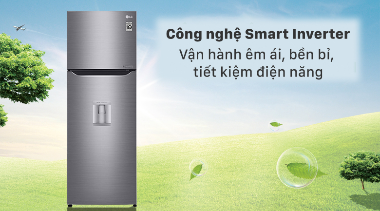 Công nghệ Smart Inverter - Tủ lạnh LG Inverter 255 lít GN-D255PS