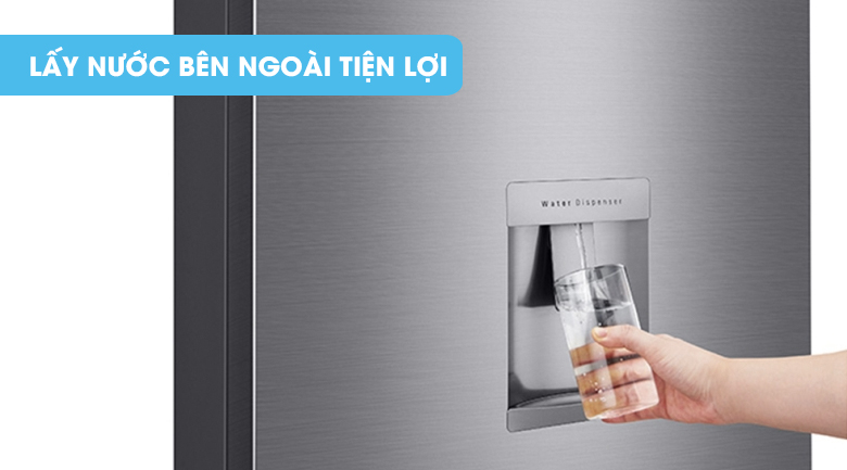 Lấy nước bên ngoài - Tủ lạnh LG Inverter 255 lít GN-D255PS