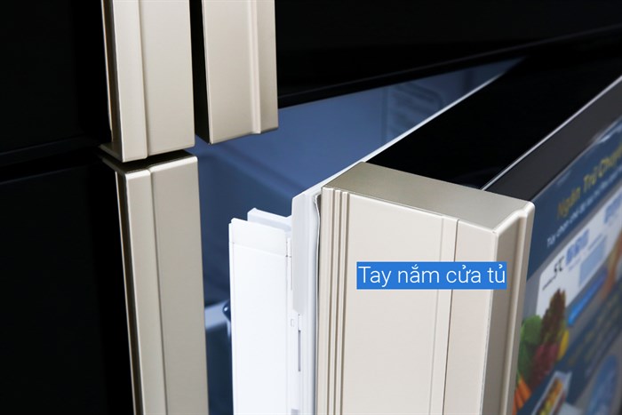 Tủ lạnh Hitachi Inverter 509 lít R-FW650PGV8 GBK Màu Đen