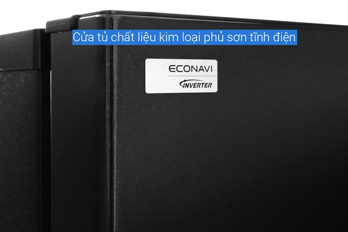 Tủ lạnh Panasonic Inverter 322 lít NR-BC360QKVN Màu Đen