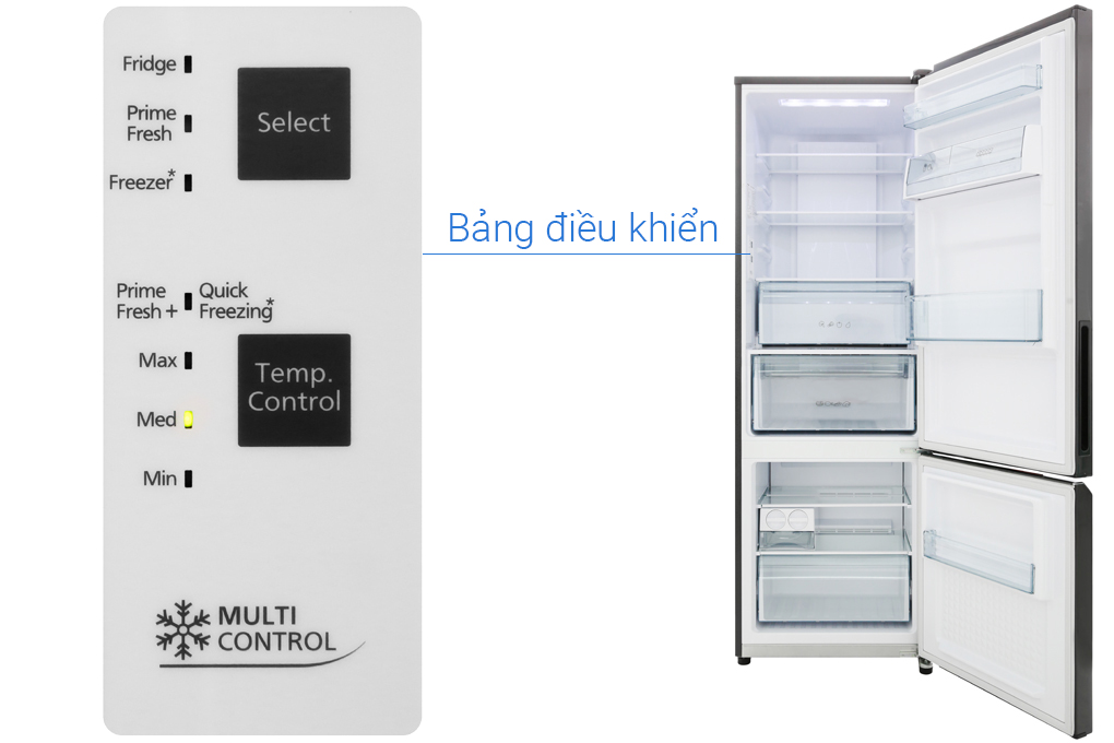 Siêu thị tủ lạnh Panasonic Inverter 322 lít NR-BC360QKVN