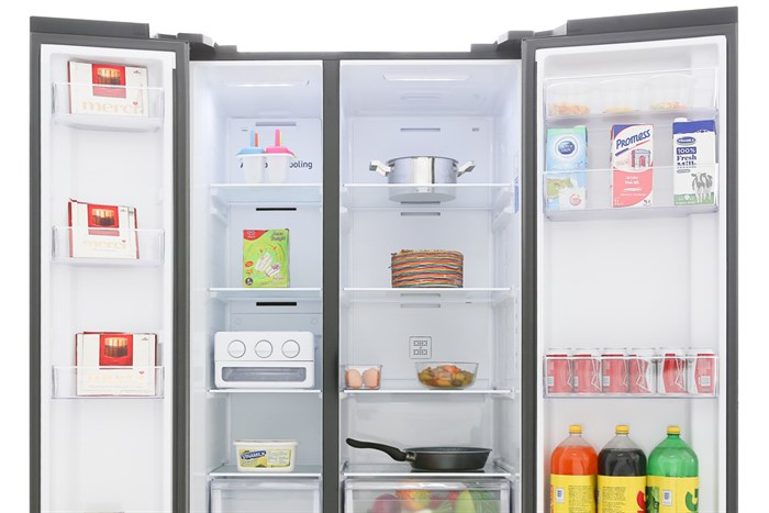 Tủ lạnh Samsung Inverter 655 lít RS62R50014G/SV Màu Vàng