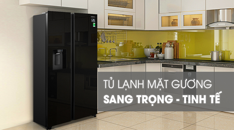 Tủ lạnh Samsung Inverter 635 lít Side By Side RS64R53012C/SV - 13