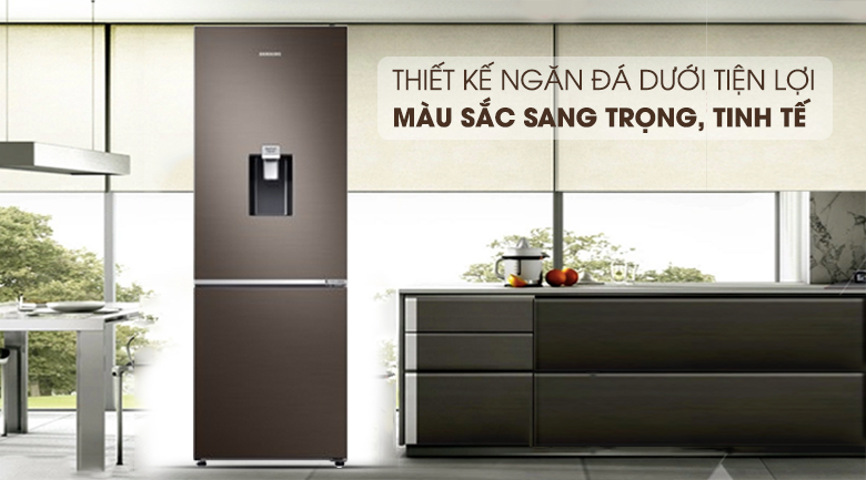 Thiết kế sang trọng, màu sắc tinh tế - Tủ lạnh Samsung Inverter 307 lít RB30N4170DX/SV