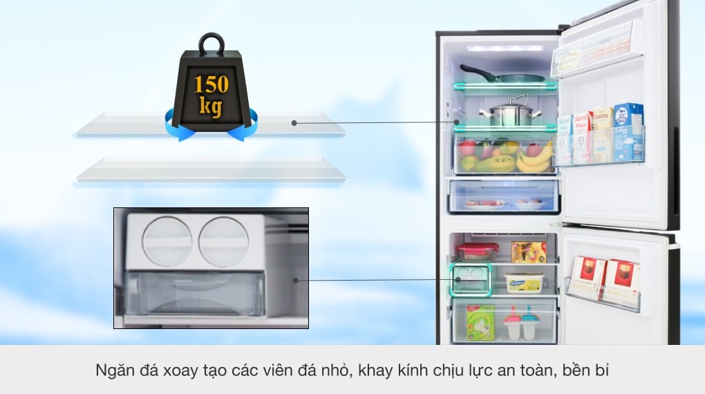 Tủ lạnh Panasonic Inverter 255 lít NR-BV280GKVN