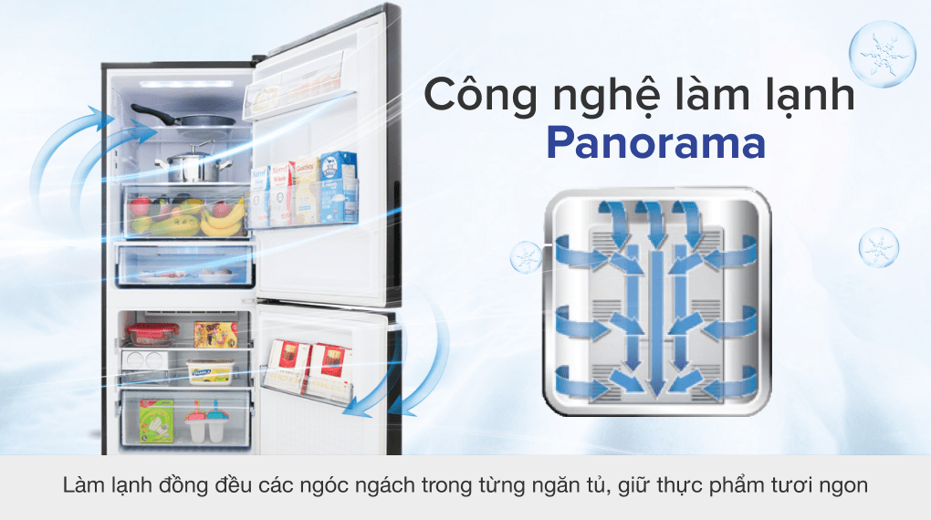 Tủ lạnh Panasonic Inverter 255 lít NR-BV280GKVN