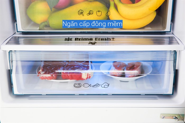 Tủ lạnh Panasonic Inverter 255 lít NR-BV280GKVN Màu Đen