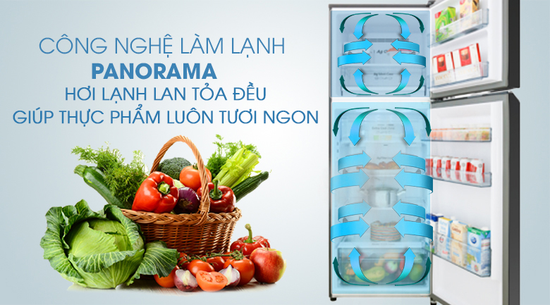 Tủ lạnh Panasonic Inverter 326 lít NR-BL351GKVN