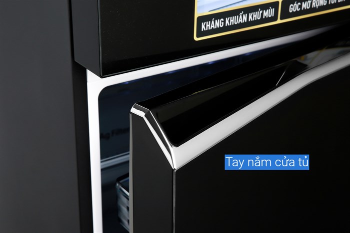 Tủ lạnh Panasonic Inverter 326 lít NR-BL351GKVN Màu Đen