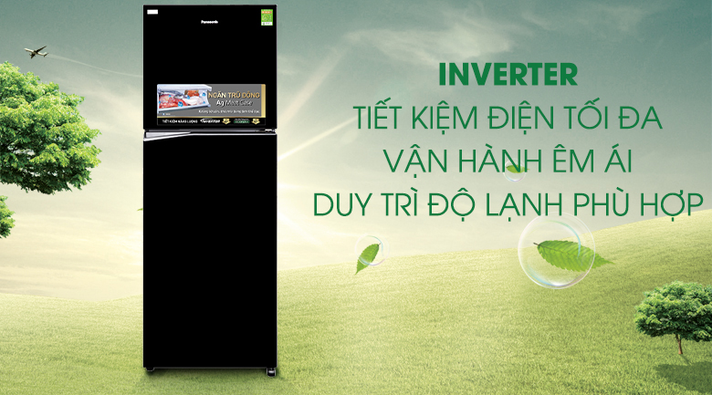 Công nghệ Inverter - Tủ lạnh Panasonic Inverter 366 lít NR-BL381GKVN