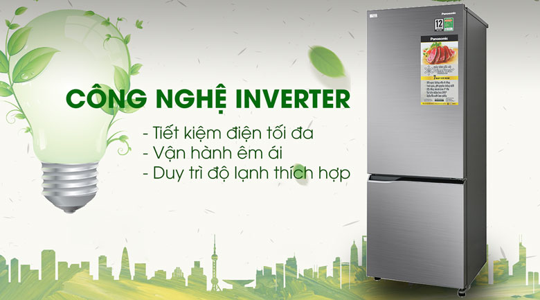 Tủ lạnh Panasonic Inverter 290 lít NR-BV320QSVN