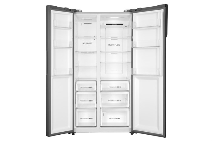 Tủ lạnh Aqua Inverter 602 lít Side By Side AQR-IG696FS GB Màu Đen