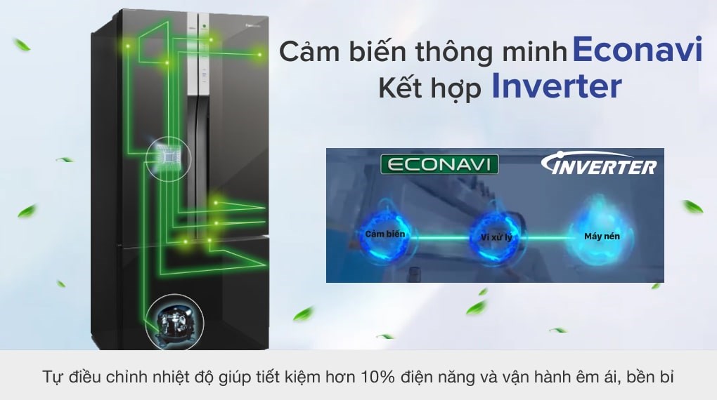 Tủ lạnh Panasonic Inverter 494 lít NR-CY550GKVN