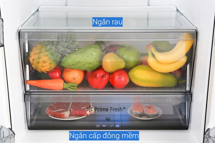 Tủ lạnh Panasonic Inverter 494 lít NR-CY550GKVN Màu Đen