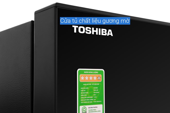 Tủ lạnh Toshiba Inverter 555 lít GR-AG58VA XK Màu Đen