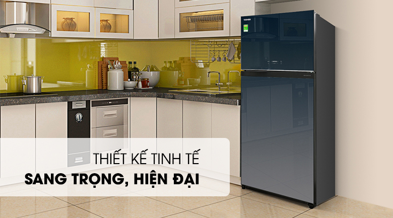 Tủ lạnh Toshiba Inverter 555 lít GR-AG58VA GG