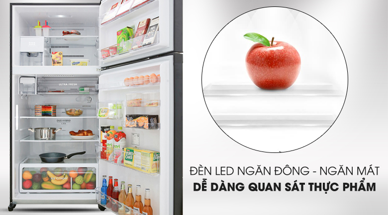 Tủ lạnh Toshiba Inverter 555 lít GR-AG58VA GG