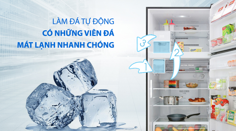 Tủ lạnh Toshiba Inverter 555 lít GR-AG58VA GG