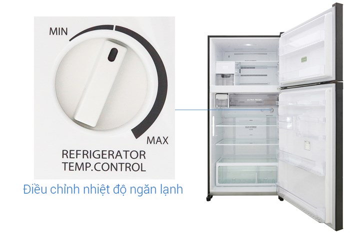 Tủ lạnh Toshiba Inverter 555 lít GR-AG58VA GG Màu Xanh dương đậm