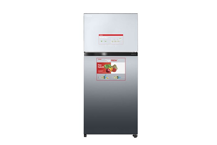 Tủ lạnh Toshiba Inverter 608 lít GR-AG66VA X Màu Xám nhạt