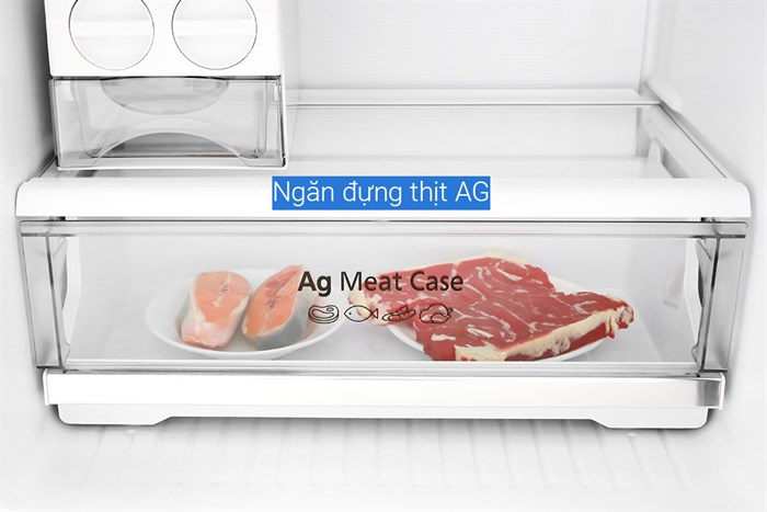 Tủ lạnh Panasonic Inverter 326 lít NR-BL351WKVN Màu Đen