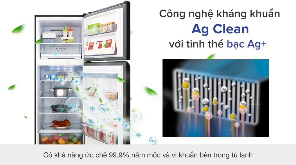 Tủ lạnh Panasonic Inverter 366 lít NR-BL381WKVN