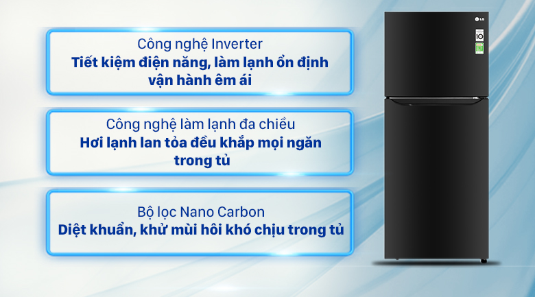 Tủ lạnh LG Inverter 393 lít GN-B422WB - 15