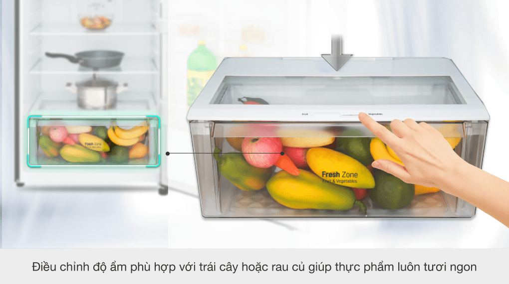 Tủ lạnh LG Inverter 393 lít GN-B422WB