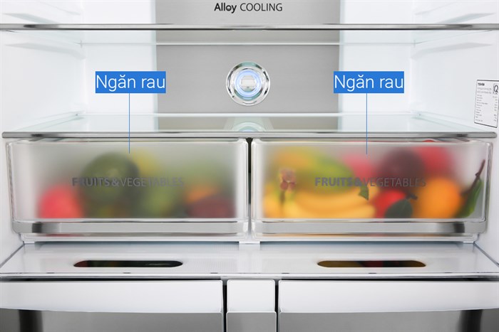 Tủ lạnh Toshiba Inverter 622 lít GR-RF690WE-PGV(24) Màu Xanh Navy