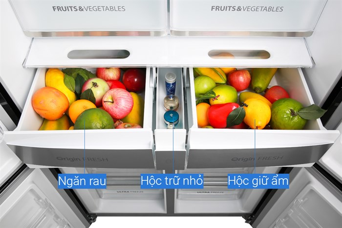 Tủ lạnh Toshiba Inverter 622 lít GR-RF690WE-PGV(24) Màu Xanh Navy