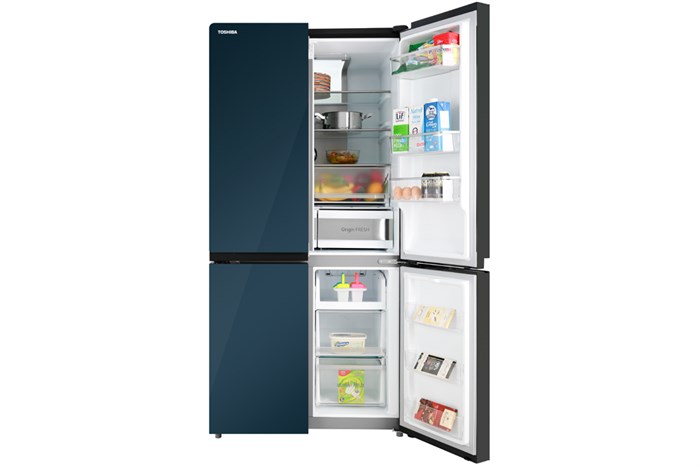 Tủ lạnh Toshiba Inverter 622 lít GR-RF690WE-PGV(24) Màu Xanh Navy