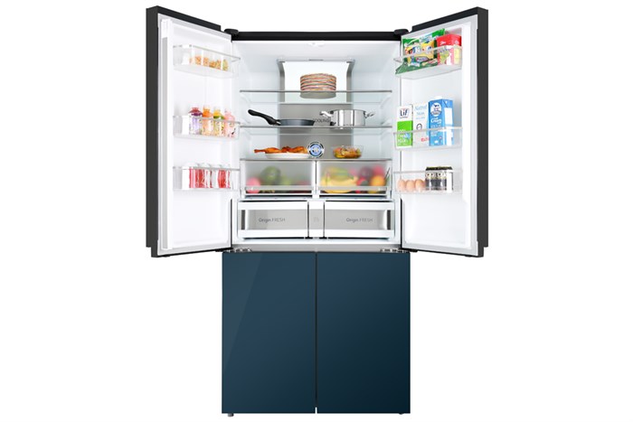 Tủ lạnh Toshiba Inverter 622 lít GR-RF690WE-PGV(24) Màu Xanh Navy