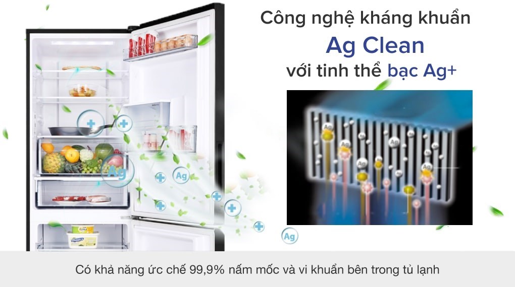 Tủ lạnh Panasonic Inverter 322 lít NR-BV360WSVN