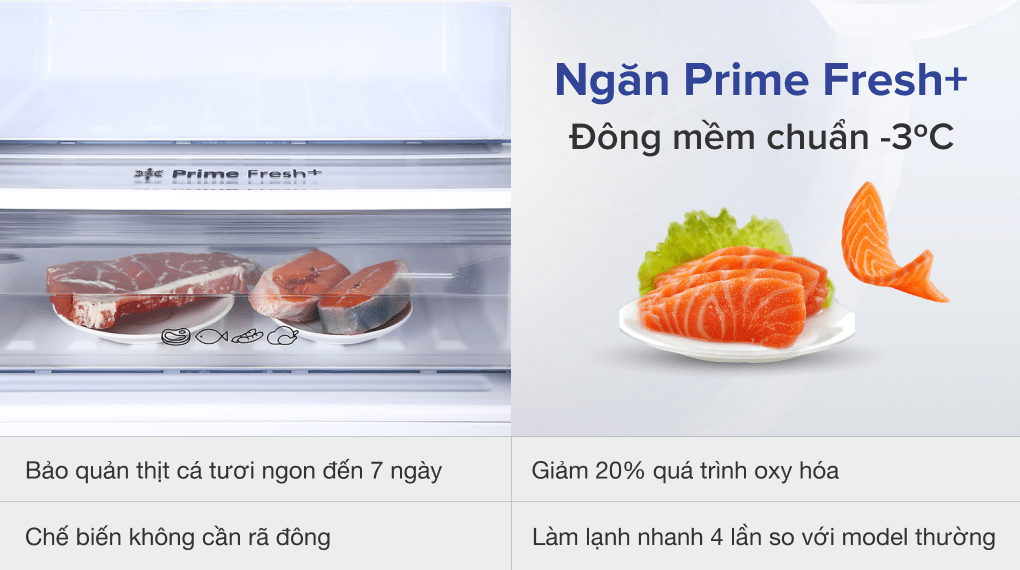 Tủ lạnh Panasonic Inverter 322 lít NR-BV360WSVN