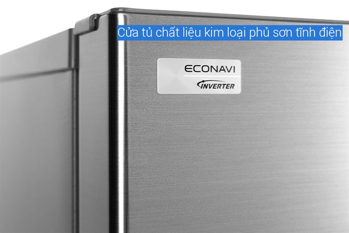 Tủ lạnh Panasonic Inverter 322 lít NR-BV360WSVN Màu Xám