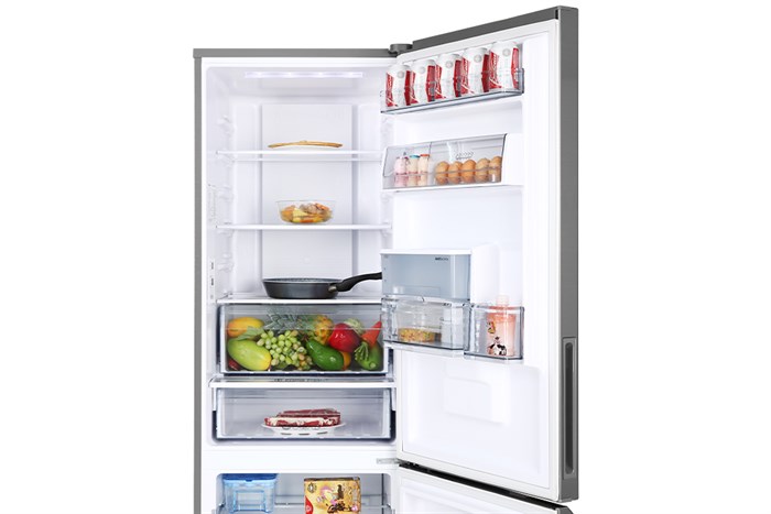 Tủ lạnh Panasonic Inverter 322 lít NR-BV360WSVN Màu Xám