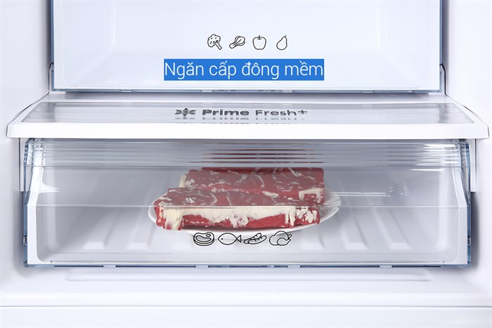 Tủ lạnh Panasonic Inverter 322 lít NR-BV360WSVN Màu Xám